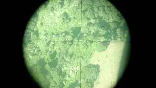B-24 Norden Bombsight View [HD]