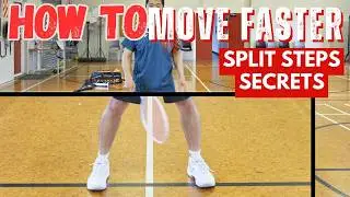 You Are SLOW! UNLOCK Badminton Speed With 3 Split Steps SECRETS