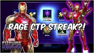 10 PULLS FOR TIER 3 IRON MAN! RAGE CTP CHANCE UP WEEK - Marvel Future Fight