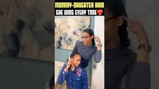 Mommy & Daughter Hair Day ❤️&zwj;🔥| Natural Hair Love #naturalhair #hairlove #motherdaughter #momlife