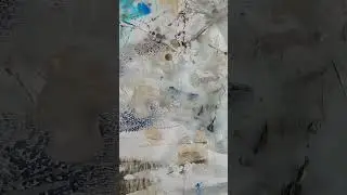 Acrylic - mixed media with tar