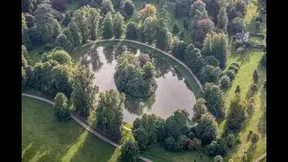 Место захоронения принцессы Дианы. Дом Элторп.Burial place of Princess Diana.  Althorp House.