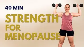 Full Body Strength Training for Menopause | Build Muscle & Bone Strength