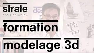 Pr&eacute;sentation Modeleur 3d / Formation Mod&eacute;lisation 3d en 3 ans &agrave; Strate, &eacute;cole de design - post-Bac