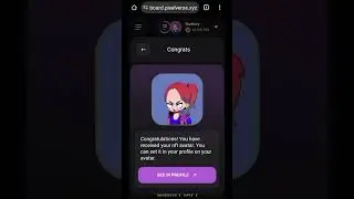 Pixelverse Dashboard NFT Claim