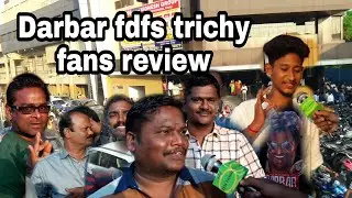 Darbar FDFS fans Reaction | RAJINIKANTH | NAYANTHARA | AR MURUGADOSS