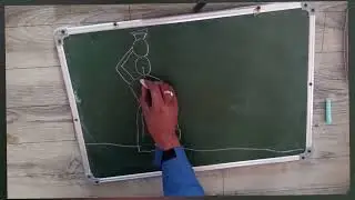 Easy step by step women  and boat ⛵ drawing 