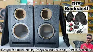 Bookshelf Speaker Enclosure 🔊 DIY Projects Doogesound