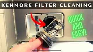How to Clean Washing Machine Filter Kenmore