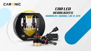 Caronic 16000LM LED Headlights &ndash; Brighten Your Night Drives!