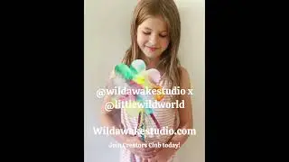 For Kids! DIY Process Art Marker Bleed Flower Wand Demo With Supply List- Wild Awake Creators Club