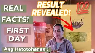 AFTER 24 HOURS RESULT SA UNANG PAG-INOM KO NG TEAMI COLON BLENDS DETOX I TAMA TALAGA SI #IVANAALAWI