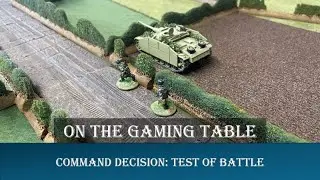 Command Decision Test of Battle - On The Gaming Table