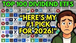 Я протестировал 100 лучших дивидендных ETF (вот самые лучшие) с доходностью от 3% до 145%!