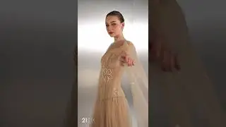21SIX | Aqahwan tulle and lace dress