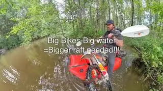 TESTING STAGE. ALPACA RAFT FOR EXTREME MOTORCYCLE ADVENTURE?