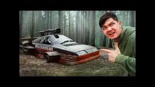 Našel jsem opuštěné létající auto v lese!