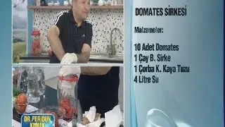Dr.Feridun Kunak'tan Domates Sirkesi Tarifi