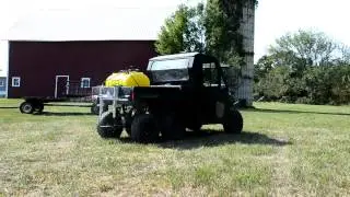 PK UTV Sprayer on Polaris Ranger