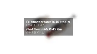 Tutorial: How to Install FM45 EL Cat.6A?
