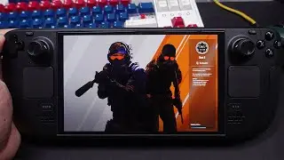 Counter-Strike 2 Gameplay on Steam Deck Oled