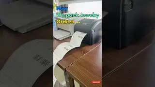 Watch How We Pack Every Jewellery Order Perfectly 💌 | Small Business India #shorts
