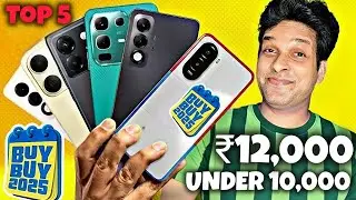 Top smartphones 10,000 - 12,000 Rupees | Amoled Display 120hz Phones | Flipkart Buy Buy Sale 2025 
