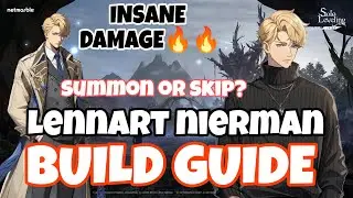 NEW SSR LENNART NIERMAN! BUILD GUIDE AND USE IN GAMEPLAY [SOLO LEVELING: ARISE]