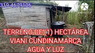 💲9️⃣7️⃣Mill... TERRENO 10.000mil metros CON AGUA Y LUZ VIANI CUNDINAMARCA