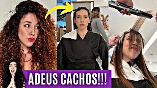 BRUNA VIEIRA ALISOU O CABELO! CACHEADAS VOLTANDO PARA PROGRESSIVA 😱