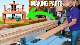 Getting Shop Organized & Cutting Parts For Bench Order