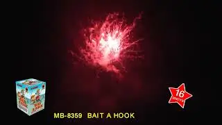BAIT A HOOK   Megabanger Fireworks    200 Gram   MB 8359