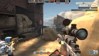 Team Fortress 2 Sniper Gameplay