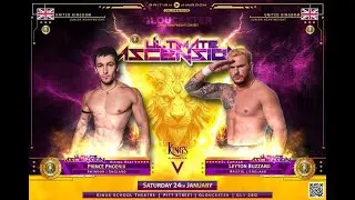Brit King Pro Wrestling: Prince Phoenix vs. Leyton Buzzard (Fan Perspective)