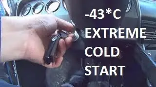 Extreme car cold start compilation #105 -40*C | Starting cars in extremely cold arctic conditions