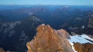 The Loneliest Mountain Cabin in the World! - Three Fingers Lookout, WA [4K]