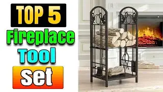 Best Fireplace Tool Set With Log Holder