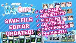 HoloCure Save File Editor Updated!