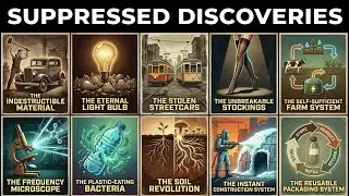 10 Suppressed Discoveries That THREATENED Entire Industries