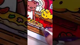 🍕 Pizzeria | Cozy Europe Coloring Book by Jade Summer