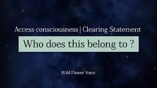 кому это принадлежит?💫 получите доступ к сознанию с помощью НОВОГО ОЧИЩАЮЩЕГО УТВЕРЖДЕНИЯ