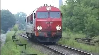 Eisenbahnverkehr in Forst (Lausitz) 2008 (+kurze Ausschnitte aus Guben,Großkorbetha und Wittenberg)