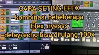 BELAJAR CARA SETING EFEX VOCAL MIXER DIGITAL, nyes dan gampang
