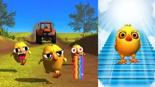 El Pollito P&iacute;o 3D se escap&oacute; del tractor | La Granja de Zen&oacute;n | PIO EN PELIGRO!! &iquest;ENVIADO AL CIELO?