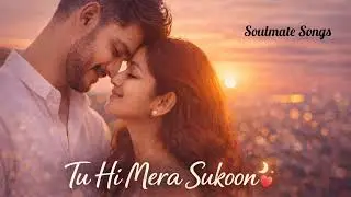 Tu Hi Mera Sukoon ❤️ | Romantic Hindi Love Song | Soulmate Songs