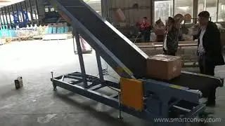 Automatic integrated loading conveyor system for cartons(forward and reverse directions)