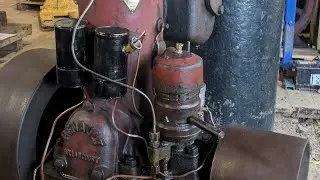 Démarrage d'un moteur boule chaude 