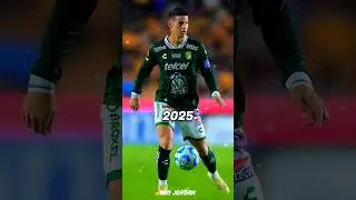 Evolution of James Rodriguez (2009 - 2025) 🇨🇴 💫 #jamesrodriguez #goals #evolution #ballondor