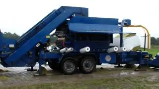 Maissilage in Rundballen