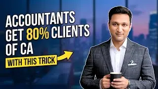 Accountants! Stop Competing with CAs. Focus on THIS 